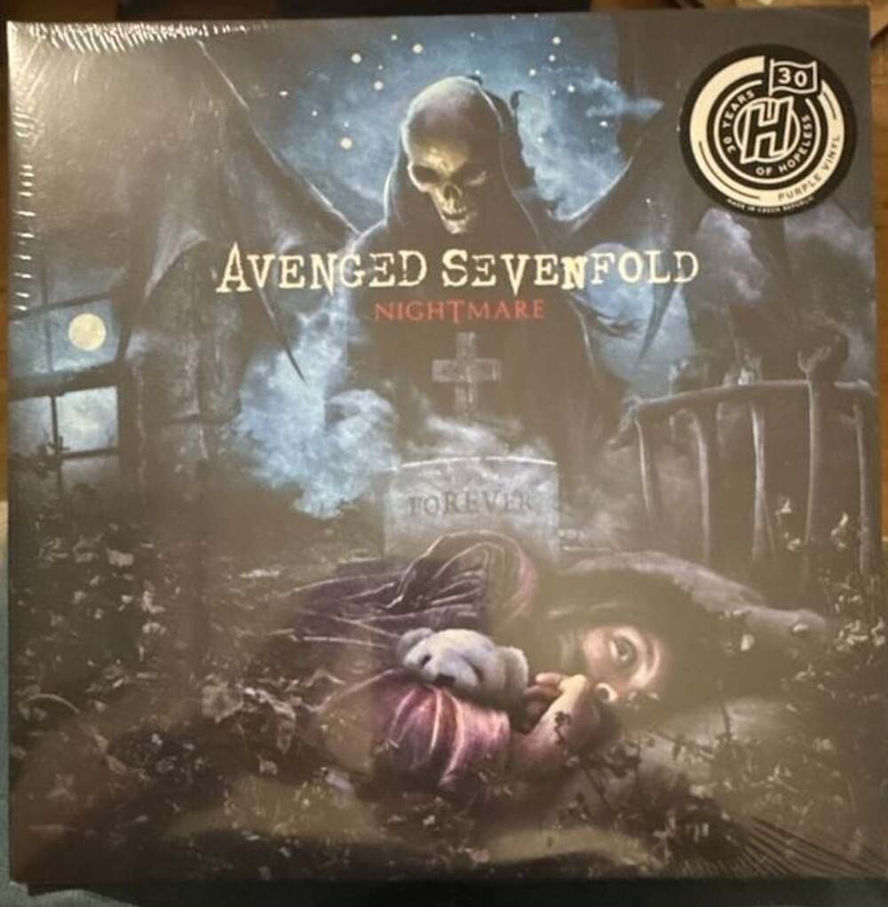 M/NM: Avenged Sevenfold Nightmare Vinyl LP Record Sealed